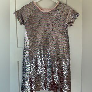 NWT 🦋 Peek Girls Sequin Dress • Sz 10